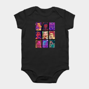 Action Scream Peewee Pop Art Baby Bodysuit